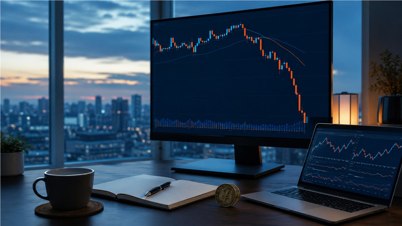 FX 朝刊 9月4日でドル円155円台への急落と米雇用統計を確認する市場画面